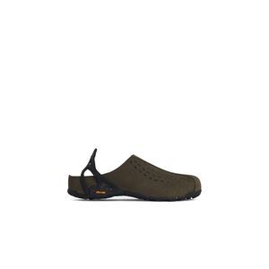 Roa Hiking 'Fedaia' Green Leather Slippers Men